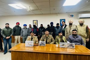 Punjab Police arrest 5 gang members in Tarn Taran, seize arms and ammunition