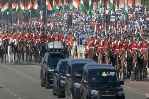 President’s Bodyguard Marches with Pride and Discipline at 76th Republic Day Celebrations