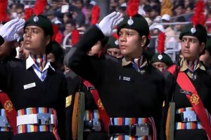 NCC and NSS Contingents Shine at 76th Republic Day Parade