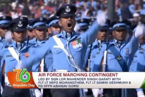 Indian Air Force Steals the Show with Spectacular Display on 76th Republic Day