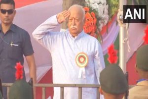 RSS Chief Mohan Bhagwat Unfurls National Flag on 76th Republic Day in Thane