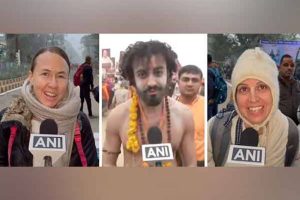 “Maha Kumbh is Not Just for India, It’s for the World!”: Foreign Devotees Share Enthusiasm in Prayagraj