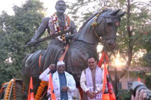 Rajasthan CM and Governor Pay Tribute to Chhatrapati Shivaji Maharaj on His 395th Birth Anniversary