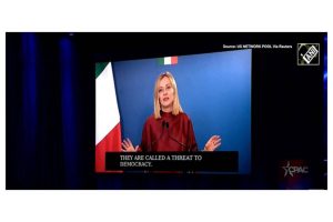 Italy PM Giorgia Meloni Criticizes Global Left’s “Double Standards” and Supports Conservative Leaders