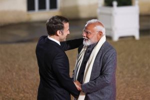 PM Modi Attends Dinner Hosted by President Macron at Elysee Palace