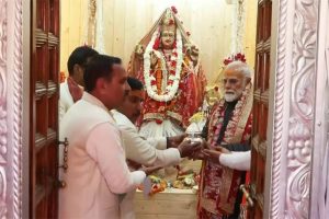 PM Modi Offers Prayers at Winter Seat of Ganga in Mukhwa, Uttarakhand