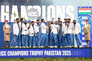 India Clinches Historic Third Champions Trophy Title with Commanding Win