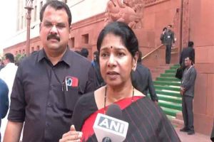 DMK’s Kanimozhi Demands Apology from Dharmendra Pradhan Over “Abusive” Remarks in Lok Sabha