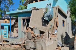 House of Most-Wanted Terrorist Adil Guree Demolished in Anantnag Amid Intensified Crackdown