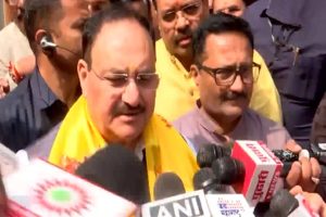 JP Nadda Seeks Divine Strength at Pune’s Dagdusheth Temple, Vows Strong Response to Pahalgam Attack