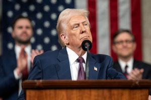 Trump Defends Tariffs as Solution to Soaring Trade Deficits with China and EU