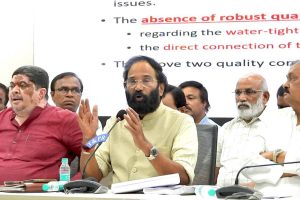 Kaleshwaram Project Collapse a Man-Made Disaster: Telangana Minister Blames BRS for Engineering Failure and Financial Burden