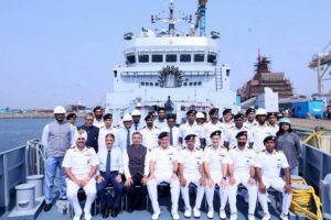 India Delivers First Indigenous Anti-Submarine Warfare Craft ‘Arnala’ to Navy, Boosting Coastal Defence
