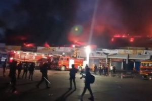 Kerala: Fire at Kozhikode textile market near Mofussil bus stand doused; No casualties reported