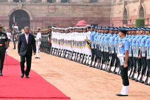Angolan President Joao Lourenco Receives Ceremonial Welcome at Rashtrapati Bhavan During State Visit to India