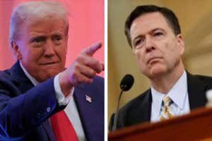 Donald Trump rejects James Comey’s explanation on “8647” post, says “a child knows what that meant”