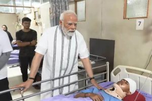 PM Modi Meets Lone Survivor of AI-171 Crash, Pays Visit to Injured at Ahmedabad Hospital