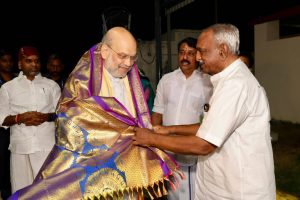 Amit Shah Arrives in Madurai, Set to Strategize Tamil Nadu BJP’s 2026 Poll Push