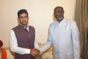 Shrikant Shinde-Led Delegation Receives Warm Welcome in Liberia, Garners Support Against Terrorism