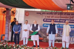 PM Modi Flags Off Vande Bharat Trains Linking Jammu and Kashmir, Inaugurates Landmark Rail Bridges