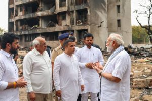 PM Modi Visits Air India AI-171 Crash Site in Ahmedabad, Reviews Relief Measures