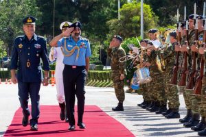 IAF Chief AP Singh Receives Guard of Honour in Greece, Aims to Deepen Air Force Cooperation