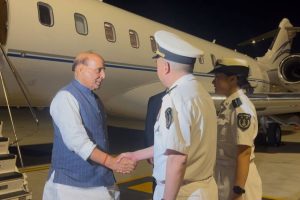 Rajnath Singh Arrives in China for SCO Defence Ministers’ Meet, Focus on Regional Security and Counter-Terrorism