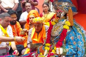 Thousands of Devotees Join ’84 Mahadev Yatra’ in Ujjain Ahead of First Sawan Somwar