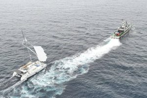 ICG Ship Rajveer Rescues US Yacht ‘Sea Angel’ Stranded Near Indira Point