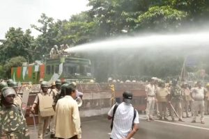 Balasore Self-Immolation Tragedy Sparks Protests: BJD Workers Detained, Water Cannons Deployed