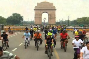 30th ‘Fit India Sundays on Cycle’ Held Across 6,000 Locations, Delhi Hosts Main Event