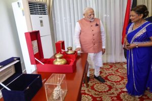 PM Modi Carries Ram Mandir Replica and Sarayu Water to Trinidad and Tobago, Celebrates Deep Cultural Bonds