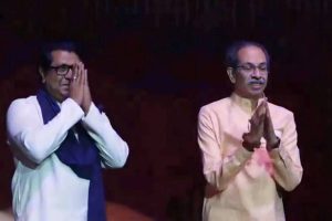 Marathi Identity Brings Raj and Uddhav Thackeray Together After 20 Years, MNS and Shiv Sena (UBT) Hold Joint Rally