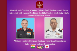 India, Japan Reinforce Defence Partnership as CDS Chauhan Meets Japanese Military Chief