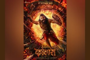 Rishab Shetty Wields Axe and Shield in Fierce New ‘Kantara: Chapter 1’ Poster Released on His Birthday