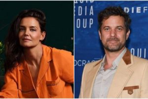 Katie Holmes reunites with ‘Dawson’s Creek’ costar Joshua Jackson for ‘Happy Hours’