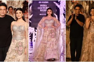 Riddhima Kapoor Sahni Stuns in Suneet Varma’s Ethereal Ensemble at India Couture Week 2025