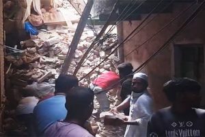 Several Feared Trapped as Multi-Storey Building Collapses in Delhi’s Seelampur