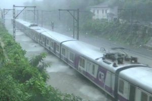 Mumbai Rains Slow Down Local Train Services; IMD Warns of More Downpour