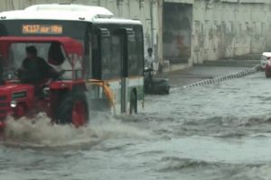 Heavy Rains Lash Delhi, Trigger Waterlogging and Political Blame Game