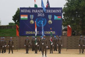 Indian Peacekeepers Awarded UN Medals for Courage and Service in South Sudan