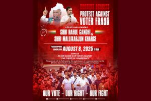 Congress to Stage Massive Protest in Bengaluru Over Alleged ‘Vote Theft’