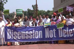 INDIA Bloc Intensifies Parliament Protest Over Bihar Voter List Revision, Rahul Gandhi Pushes ‘Voter Adhikar Yatra’