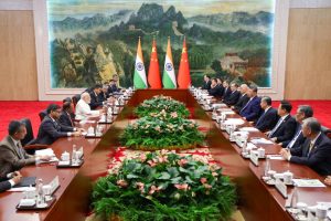 PM Modi, Xi Jinping Stress India-China Role in Stabilising Global Trade at SCO Sidelines