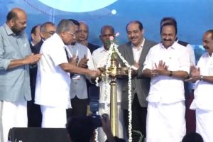 Kerala CM Pinarayi Vijayan inaugurates groundbreaking of Adani Logistics Park in Kalamassery