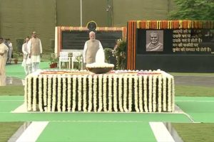 PM Modi, Leaders Pay Tributes to Atal Bihari Vajpayee at ‘Sadaiv Atal’ Memorial on His Death Anniversary