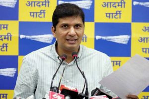 AAP’s Saurabh Bharadwaj Thanks Supporters After ED Raids, Says “Family Needs Nothing More”