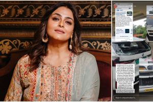 Shilpa Shirodkar shares photos of her car damaged by Mumbai bus; slams transport firm for shirking responsibility