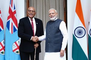 PM Modi Meets Fiji PM Sitiveni Rabuka to Strengthen Bilateral Ties