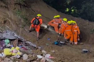 Landslide Forces Evacuation of 15 Houses in Himachal’s Mandi; Rescue Ops Continue